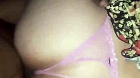 Kingblack devours married slut's pussy and humiliates cuckold with torn panties