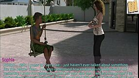 Wife and stepmother in steamy homemade game action