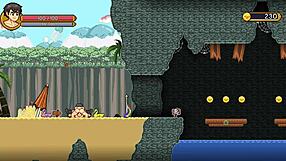 boyfriend's rescue mission in gay hentai platformer game