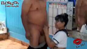 Peruvian Milf Caught Cleaning House When Uncle Suddenly Showed Up for Sex