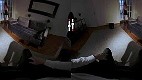 dark room vr redhead big tits ass blowjob