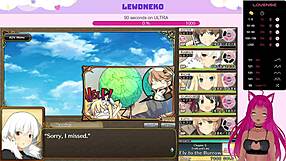 vtuber lewdneko plays evenicle part 15 in anime game