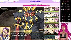 The hentai streamer Lewdneko takes a look at Evenicle chapter