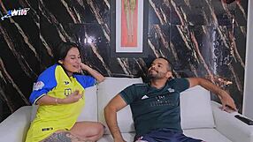 Blonde Pays Bet with Her Ass!