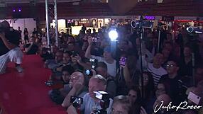 I saw the girl from the public climb up to fuck with nacho passionately