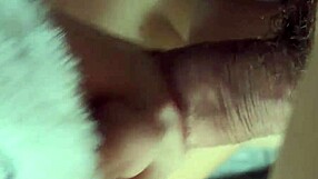 what a delight, she leaves everything so clean after big cock orgasm