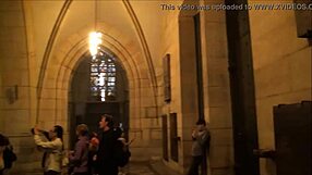 Explore inside prague castle with czech tourist