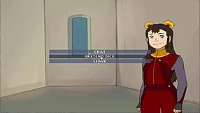 Can you handle this sloppy blowjob in Four Elements Trainer?