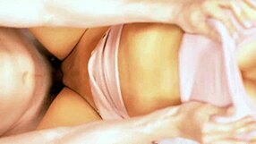 The neighbor's tight blouse accentuates her curves, driving him wild with desire.