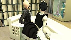 Videl, a beautiful and young wife, compelled by her lecherous employer, to become a housekeeper for a prosperous couple in Dragon Ball Hentai