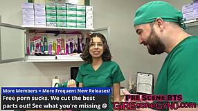Mara luv finds adult toys in her doctors office aria nicole walk in exclusively girlsgonegyno com medical fetish films