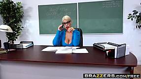 Big Tits Teacher Bridgette B Distracts in Class