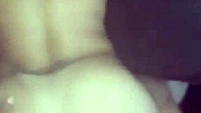 The amateur couple fucks passionately at home.