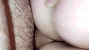 She submits her tight pussy for a dripping creampie