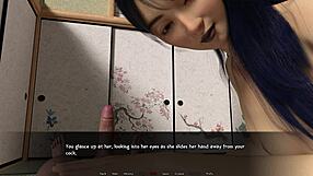 lets play forbidden dojo with asian tits