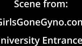 freshman maya gets wand orgasms during physical