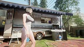 Silicone lust Thursday ignites with brunette group play, big tits, toys, and massive cumshots