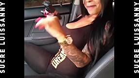 sucre luisanny undresses and dances seductively