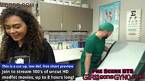 Mara luv finds adult toys in her doctors office aria nicole walk in exclusively girlsgonegyno com medical fetish films