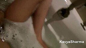 Hey Kavya, why finger yourself in the shower after shaving?
