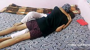 Skinny indian babe gets fucked hard to creampie.