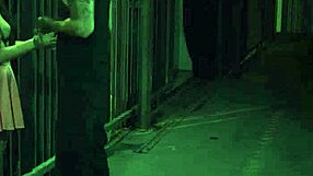 Rough honeymoon passes at glasses lady