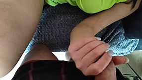 Friend’s young daughter aids me in satisfying my cock while satisfying herself