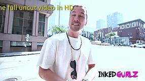 Cum all over my inked body in this pov facial