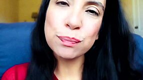 mouth fetish scene featuring tongue play in detailed exploration