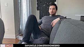 Thyle Knoxx and Manuel Skye Fuck Bareback with Monster Cocks Under Lockdown