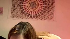 In this femdom session, she delivers an evil blowjob on his monster cock, teasing and dominating with her fetish skills.