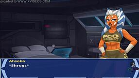 i get banged in star wars cosplay by horny sluts teasing with blowjobs