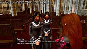 exploring harem hotel in episode 363 with game mechanics