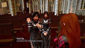 exploring harem hotel in episode 363 with game mechanics