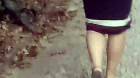 Naughty public masturbation in sao paulo park!