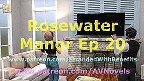 rosewater manor 20, dive into this anime hentai game 😏