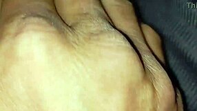 intense finger fucking her wet pussy