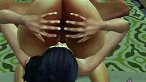 My girlfriend's so horny, we bang hard in bed every night!