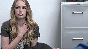 Super Skinny Cute Shoplifter Teen Fucked Hard!