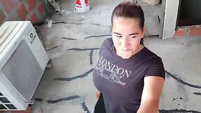 Stepsister Moves Deliciously After Discovery In Bent Over Blowjob!