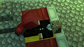 Spiderman Drills Mariano Rajoy Hard in Minecraft
