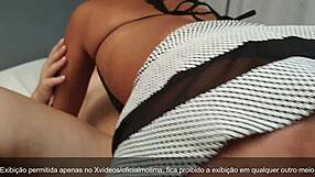 Monica Lima and Srta X Lola Melo in Delicious Lesbian Scene with Toys and Dildos