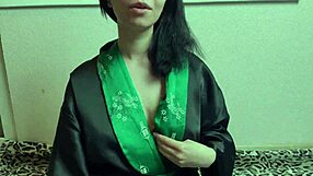 Eva Deva Casually Shows How to Be a Girl with Her Big Tits.