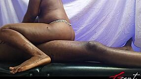 African Couple Enjoys Passionate Pussy Orgasm