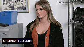 petite teen eliza eves gets shagged bent over for stealing