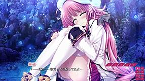 Nazuna Komachiya in Kokorone Pendulum's common route ecchi scene 3