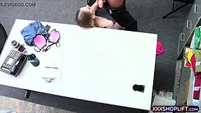 Super Skinny Cute Shoplifter Teen Fucked Hard!