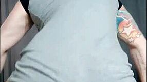 The Brazilian babe twerks in her short dress, showing tight panties up close.