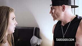 slutty college babe lena paul deepthroats and fucks repo man hardcore