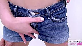 Young girl having casting interview and gets analized